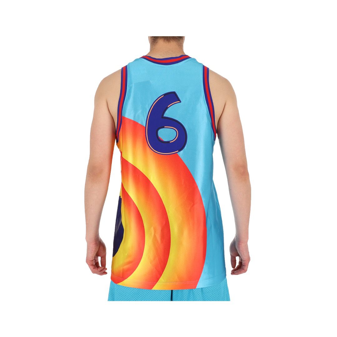 Polera Nike X Space Jam Lebron Light Blue Fury Concord University