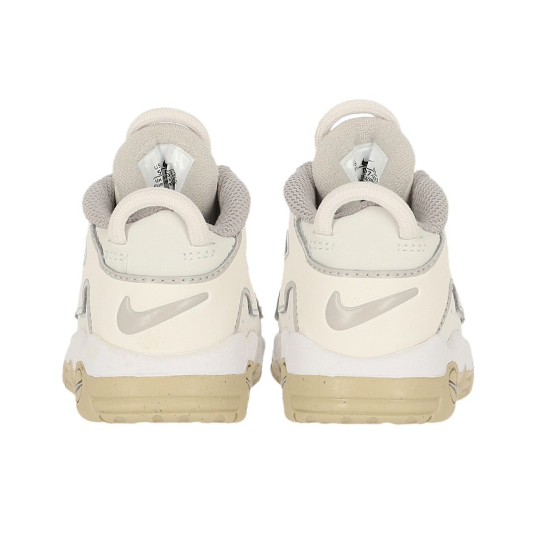Zapatilla Nike Beb Air More Uptempo Phantom Light Iron Ore White