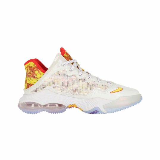 Zapatilla Nike Lebron Xix Low Magic Fruity Pebbles White Red Yellow Strike Locker Outlet