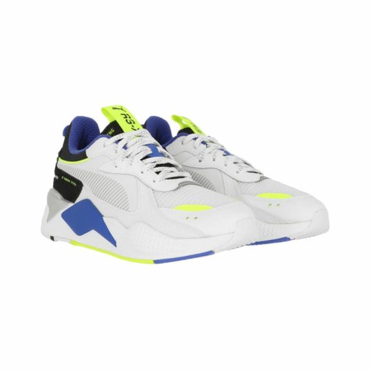 Zapatilla Puma Rs X Jts White Black Dazzling Blue Locker Outlet